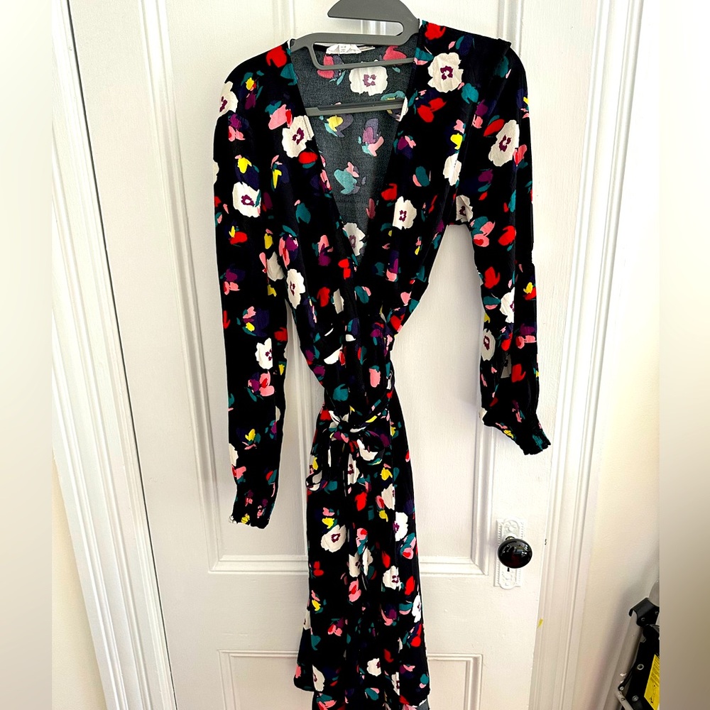 Seraphine maternity wrap dress